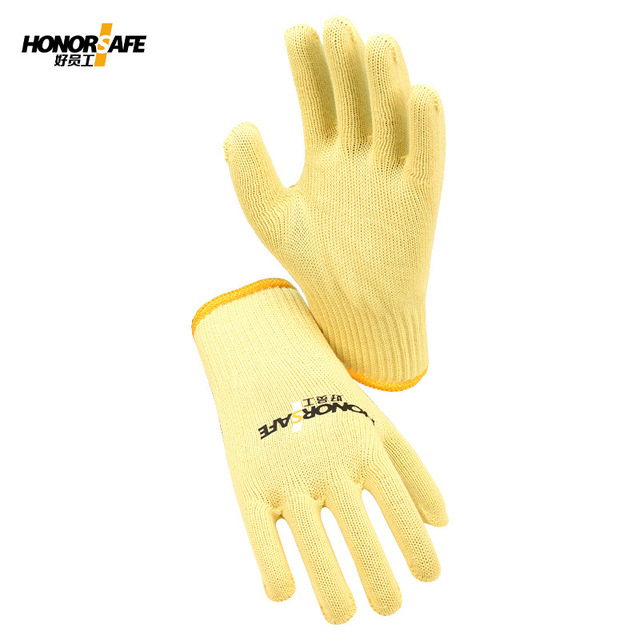 好員工F002黃色四級(jí)防割手套圖片4 好員工F002黃色四級(jí)防割手套圖片4
