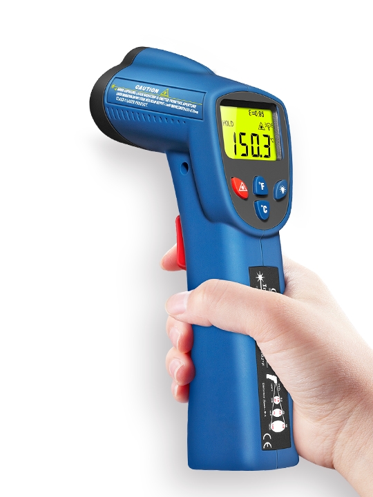 華盛昌DT-8812H基本型紅外線測溫儀圖片1