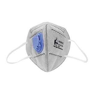 華信威保N9509VC活性炭帶閥耳帶式折疊口罩圖片1