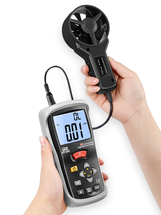 華盛昌DT-619多功能便攜手持式風速儀圖片1 華盛昌DT-619多功能便攜手持式風速儀圖片1