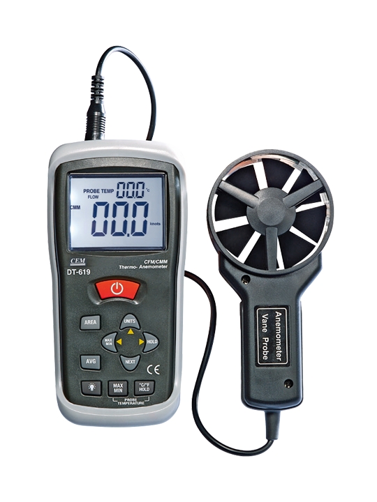 華盛昌DT-619多功能便攜手持式風速儀圖片2 華盛昌DT-619多功能便攜手持式風速儀圖片2