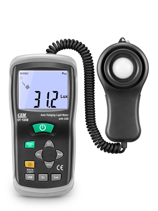 華盛昌DT-1309多功能數(shù)字式照度計(jì)圖片1 華盛昌DT-1309多功能數(shù)字式照度計(jì)圖片1