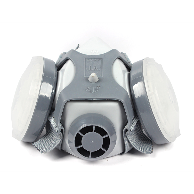 勞衛(wèi)301-10雙濾盒半面罩防塵面具圖片2