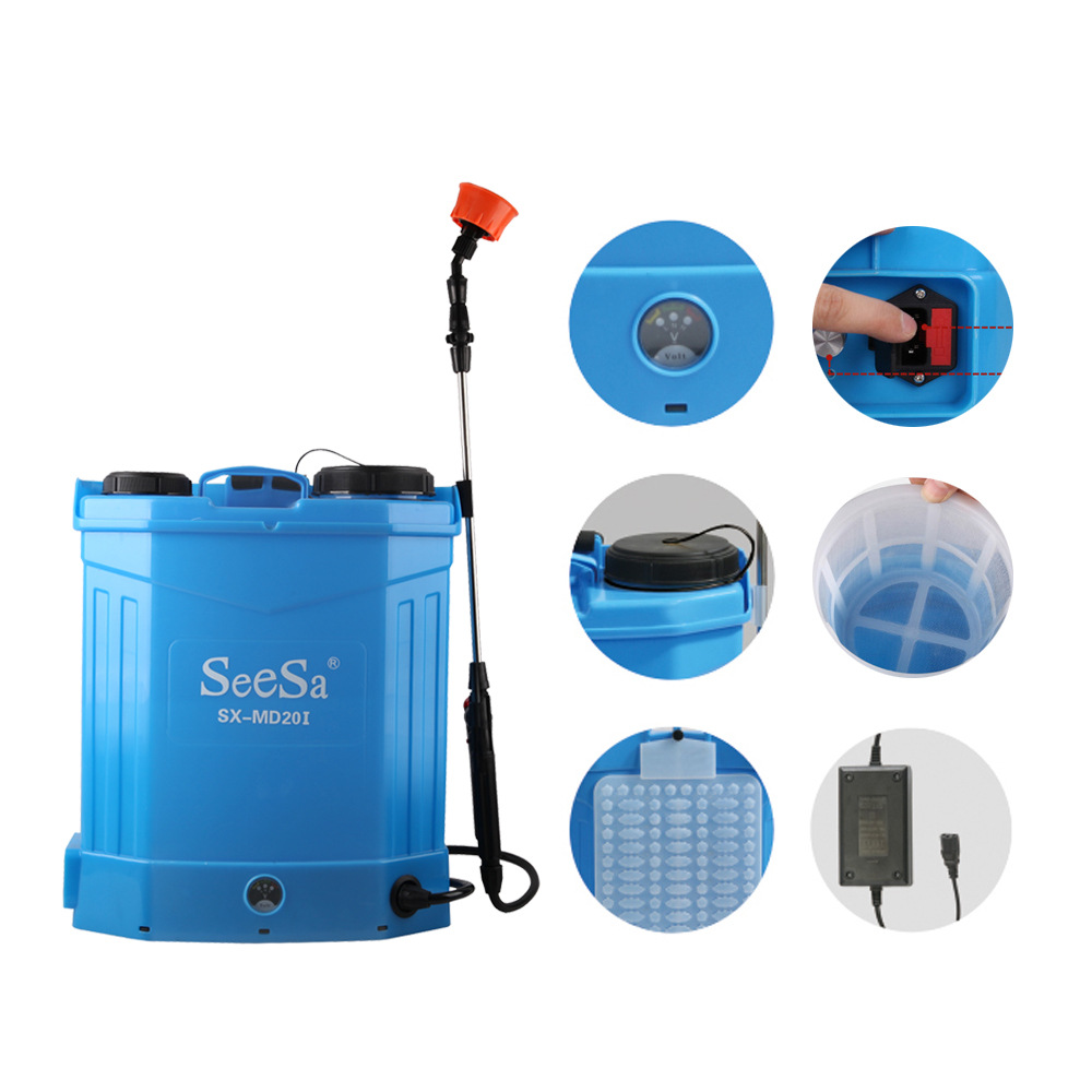 市下SX-MD20I 20L雙泵背負式電動噴霧器圖片3 市下SX-MD20I 20L雙泵背負式電動噴霧器圖片3