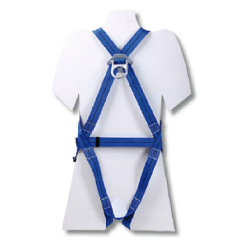 建鋼680101全身單點藍色安全帶圖片2