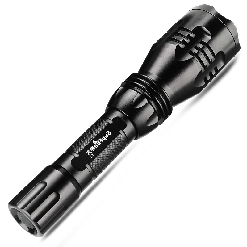 神火Y3 led充電大容量露營巡邏手電筒圖片2