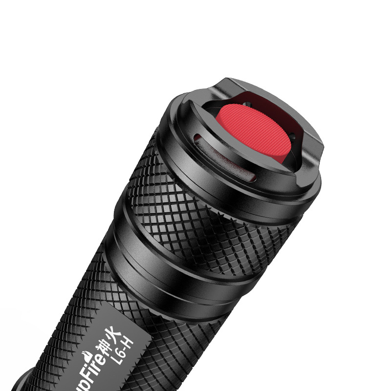 神火L6-H戶外強光防水應急手電筒圖片1