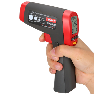 優利德UT302C非接觸手持紅外測溫儀圖片2