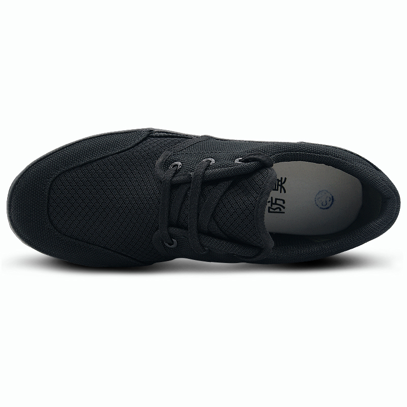 3537中花網(wǎng)面透氣耐磨防滑勞保鞋圖片2