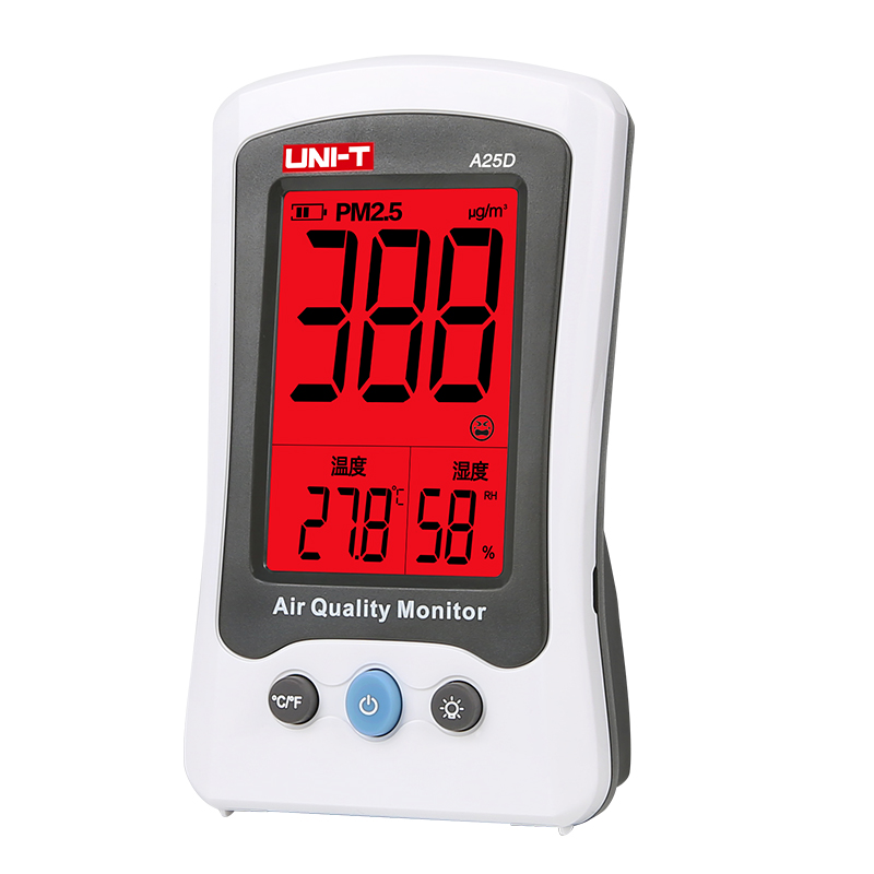 優利德A25D便攜式PM2.5氣體檢測儀圖片3
