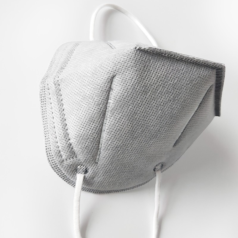 錦繡粵興一次性活性炭KN90防塵口罩圖片1