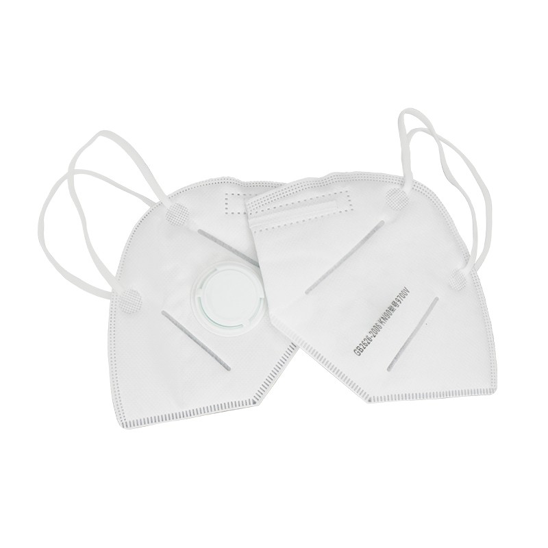 錦繡粵興9800V折疊帶閥KN95防塵口罩圖片1