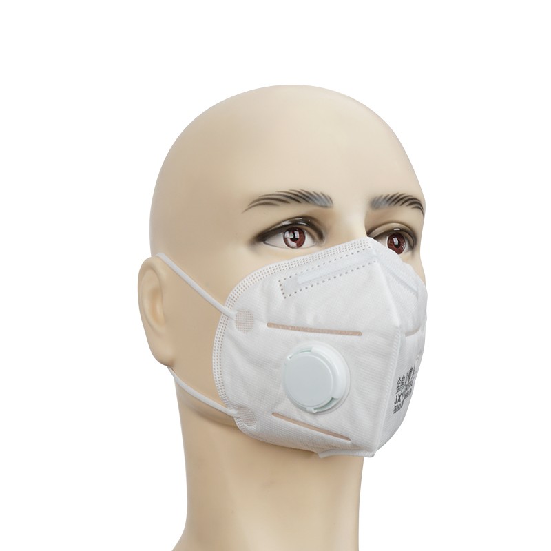 錦繡粵興9800V折疊帶閥KN95防塵口罩圖片4