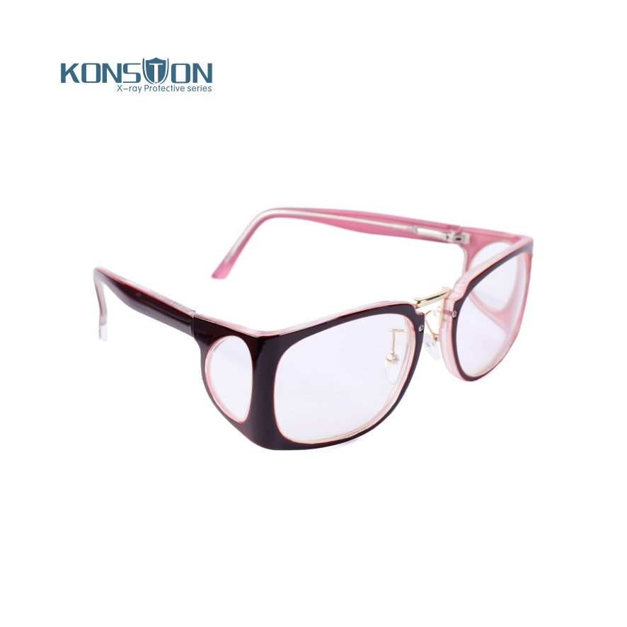 康仕盾KSDG008黑藍護邊型鉛眼鏡圖片3