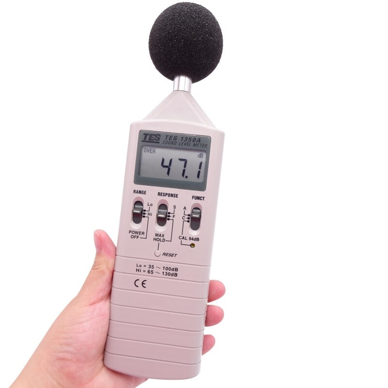 泰仕TES TES-1350A數(shù)字式噪音計(jì)聲級(jí)計(jì)圖片1