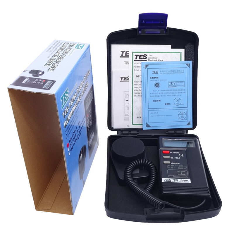 泰仕TES TES-1330A數字式照度計圖片3 泰仕TES TES-1330A數字式照度計圖片3