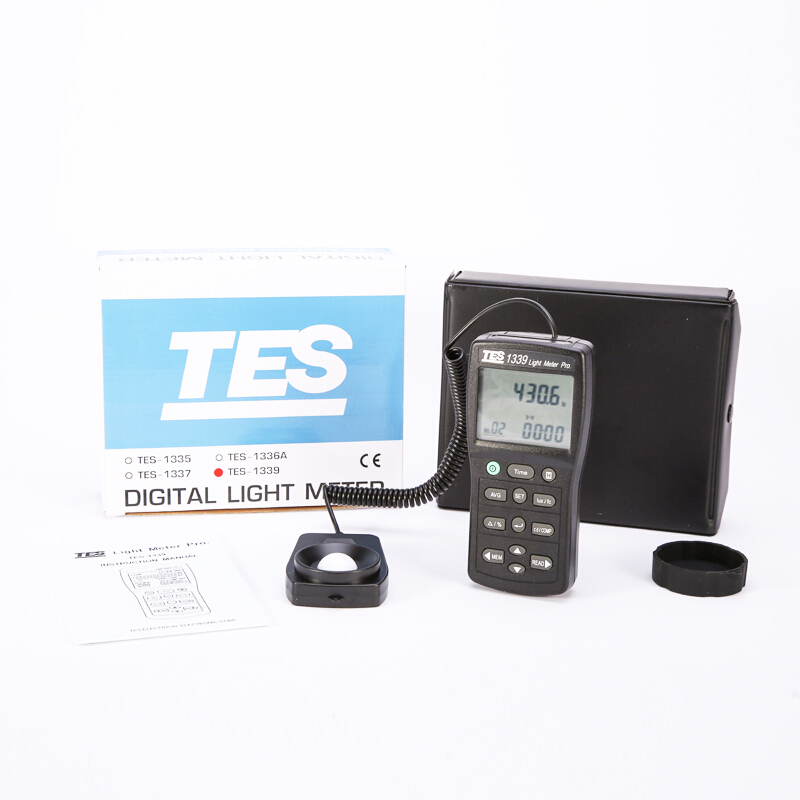泰仕TES TES-1339專業級照度計圖片4