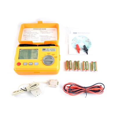 臺灣泰仕TES-1604記錄式數位絕緣測試器圖片3