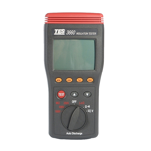 臺灣泰仕TES-3660自動換檔絕緣測試儀圖片1
