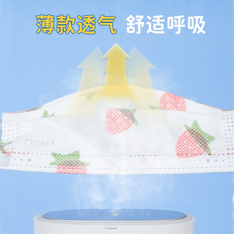 袋鼠滅菌一次性醫用外科兒童口罩圖片3