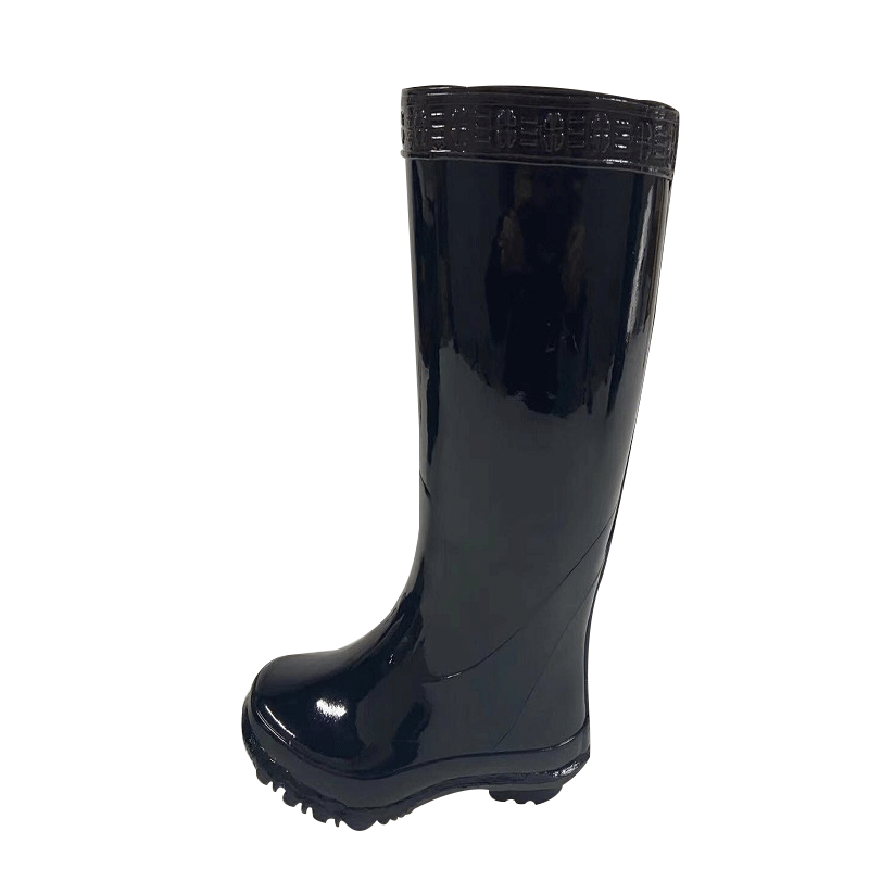 征安25KV黑色高筒絕緣靴圖片2