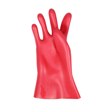 安全牌防觸電乳膠短款00級絕緣手套圖片2 安全牌防觸電乳膠短款00級絕緣手套圖片2