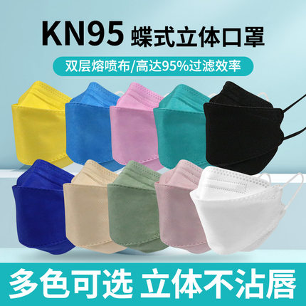 以安K901柳葉型KN95防塵口罩圖片1