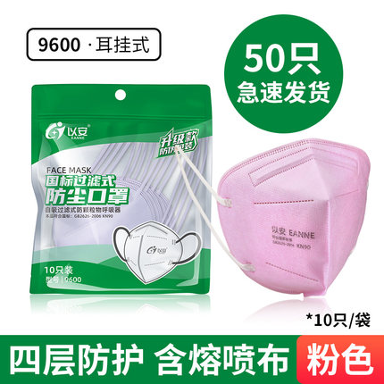 以安9600折疊式KN90防塵口罩圖片1 以安9600折疊式KN90防塵口罩圖片1