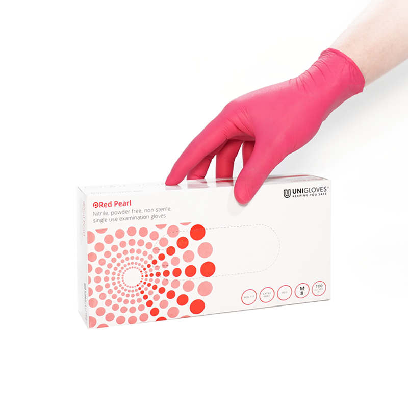友利格珍珠PEARL GP006X靈巧款一次性無粉丁腈手套圖片2