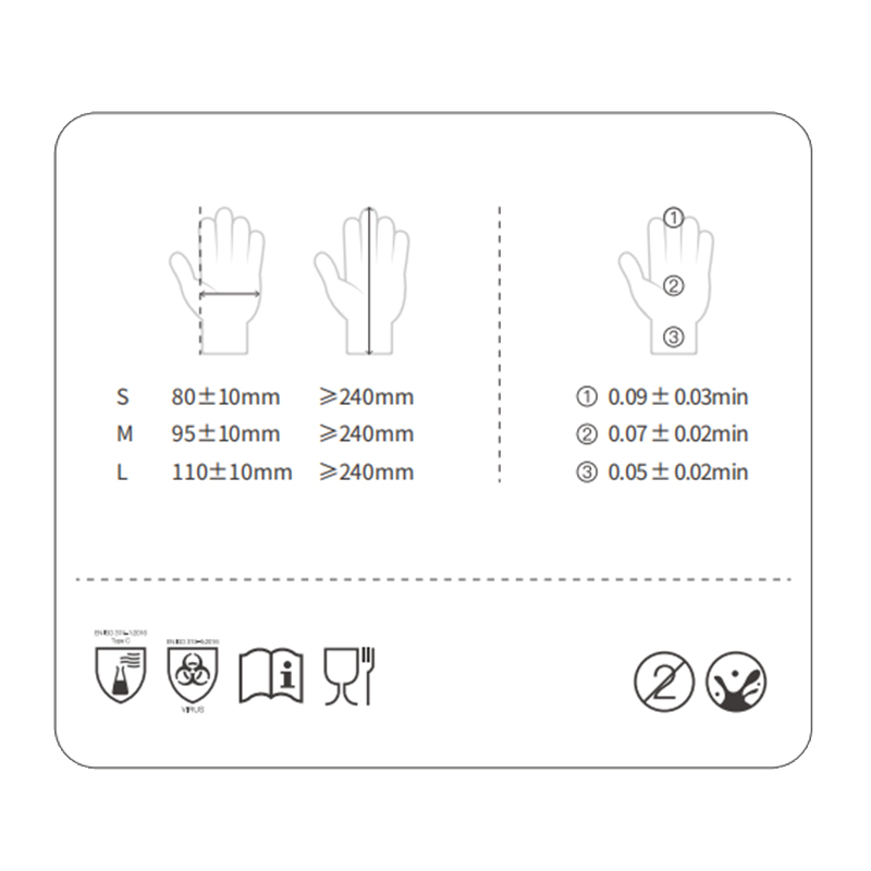 友利格珍珠PEARL GP012X高倍靈巧一次性無粉丁腈手套圖片1