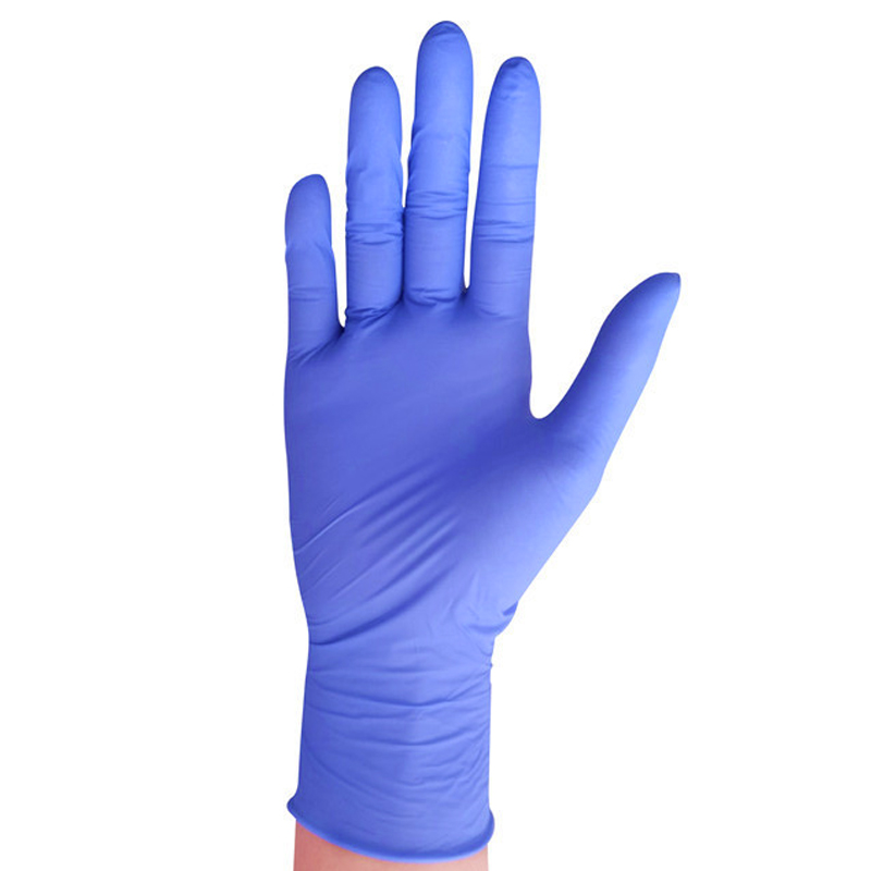 格拉文NB32藍色丁腈無粉一次性醫用檢查手套圖片2 格拉文NB32藍色丁腈無粉一次性醫用檢查手套圖片2
