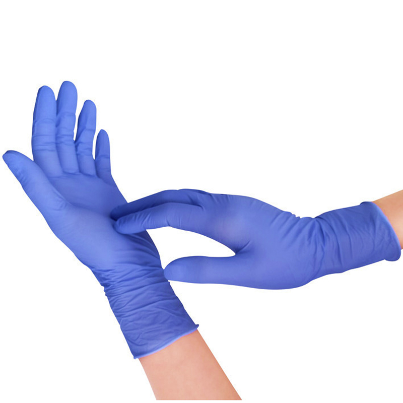 格拉文NB32藍色丁腈無粉一次性醫用檢查手套圖片1 格拉文NB32藍色丁腈無粉一次性醫用檢查手套圖片1