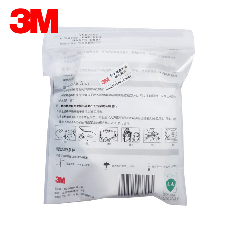 3M1744CN濾棉KN95有機蒸氣異味過濾棉圖片4 3M1744CN濾棉KN95有機蒸氣異味過濾棉圖片4