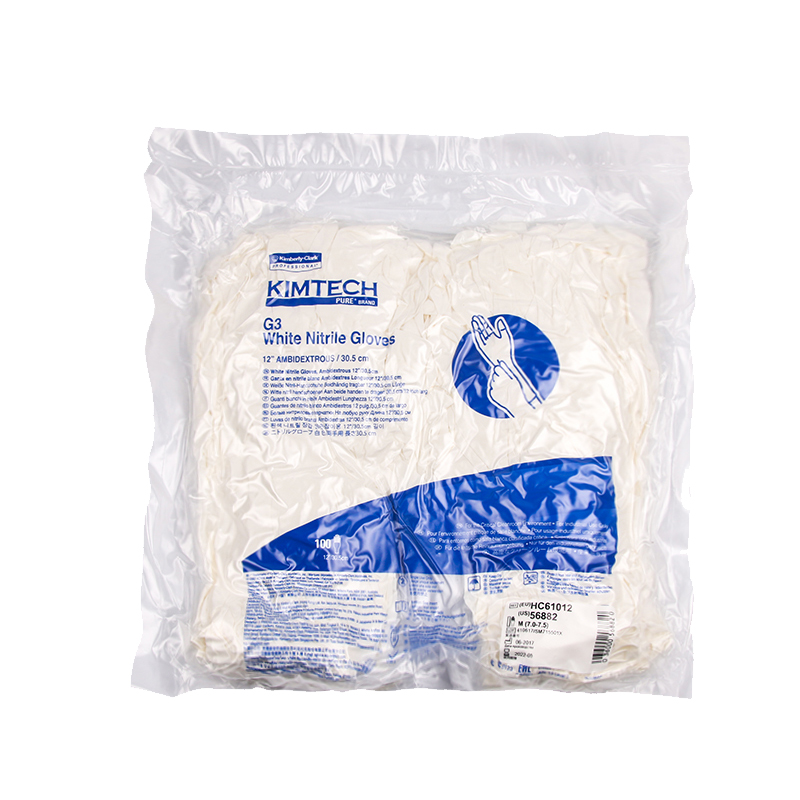 金佰利Kimtech金特HC61012 G3白色丁腈手套M圖片4 金佰利Kimtech金特HC61012 G3白色丁腈手套M圖片4