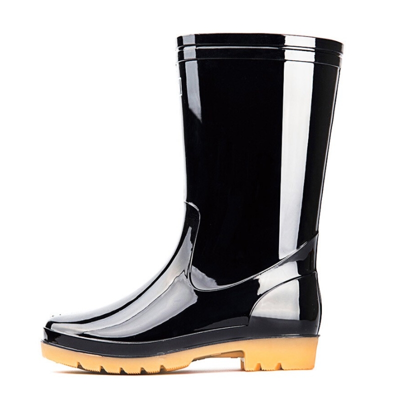 回力807防滑防水黑色中筒雨靴圖片4 回力807防滑防水黑色中筒雨靴圖片4