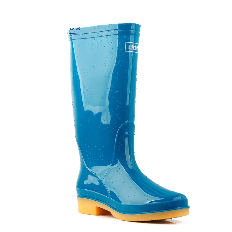 回力813藍色PVC高筒雨靴圖片3 回力813藍色PVC高筒雨靴圖片3
