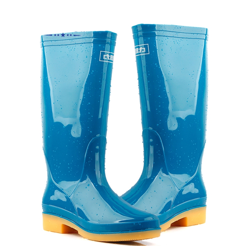 回力813藍色PVC高筒雨靴圖片1 回力813藍色PVC高筒雨靴圖片1