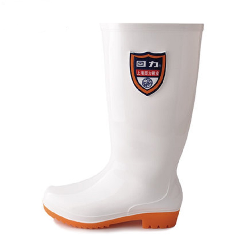 回力862高筒女款白色雨靴圖片1 回力862高筒女款白色雨靴圖片1