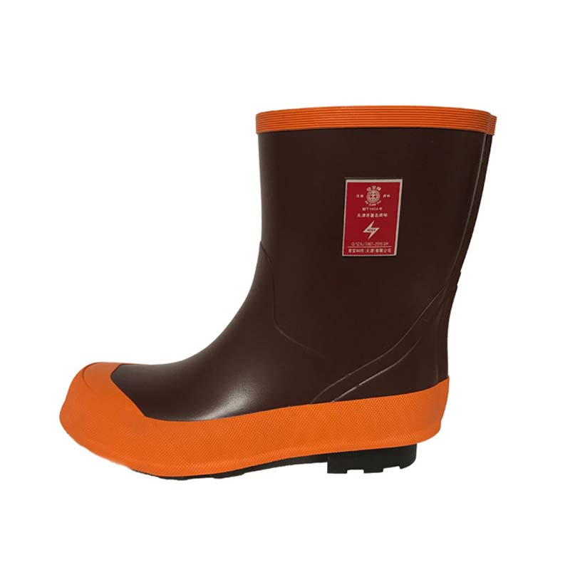 安全牌ZX040升級款中筒40kv安全絕緣靴圖片2