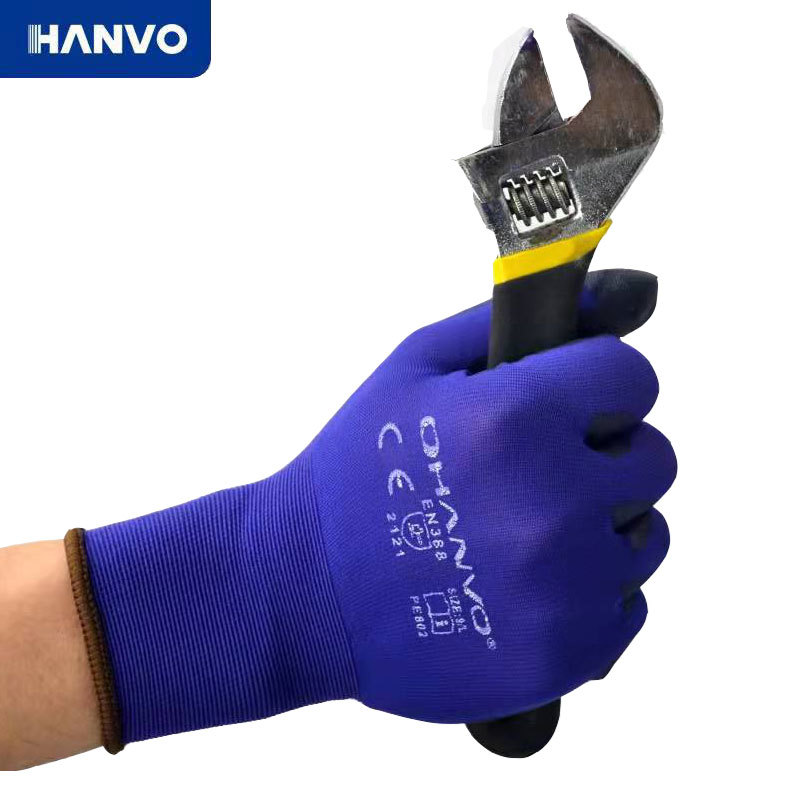 恒輝PE802透氣防滑耐磨勞保手套圖片2 恒輝PE802透氣防滑耐磨勞保手套圖片2