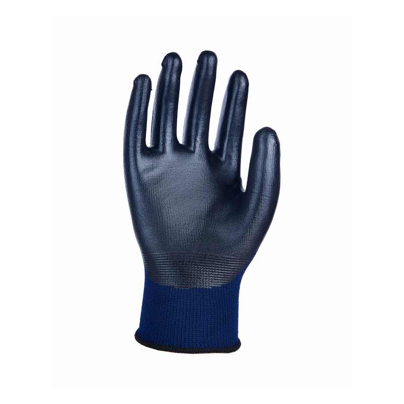 恒輝NX304丁腈磨砂透氣防滑勞保手套圖片2