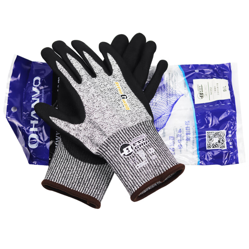 恒輝NX352耐磨防滑防油5級防割手套圖片4