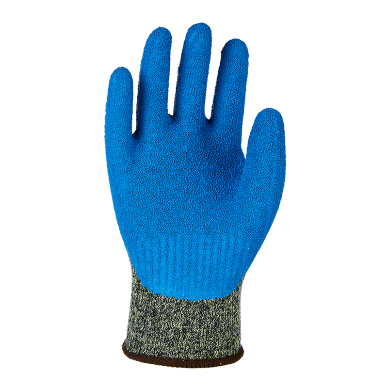 恒輝LB043乳膠涂層3級防割手套圖片2