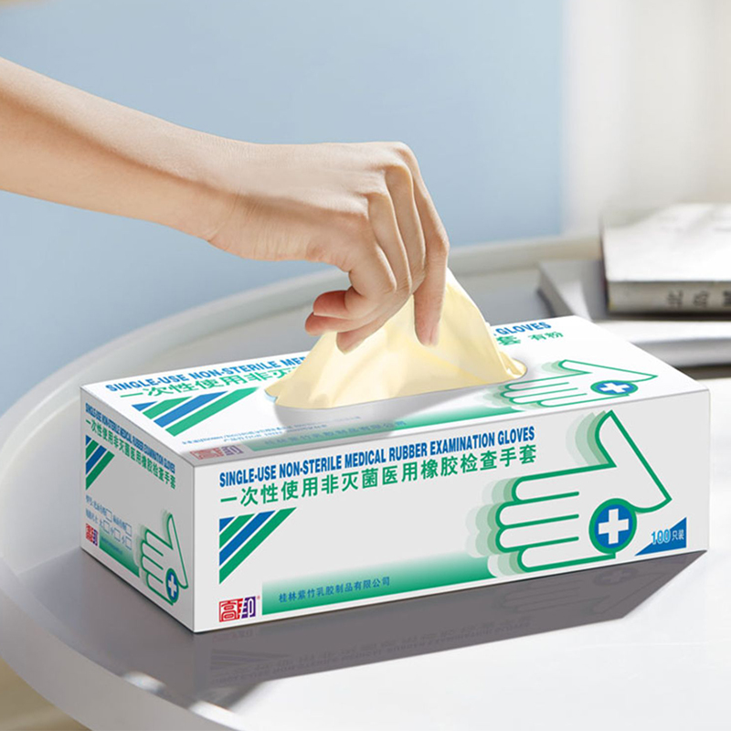 高邦604-010051一次性使用非滅菌醫用橡膠檢查手套小號S碼圖片4 高邦604-010051一次性使用非滅菌醫用橡膠檢查手套小號S碼圖片4