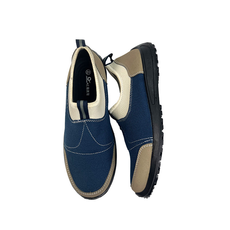 澳翔AX3906防砸防刺穿防靜電深藍色網布雙密度PU底安全鞋圖片1 澳翔AX3906防砸防刺穿防靜電深藍色網布雙密度PU底安全鞋圖片1