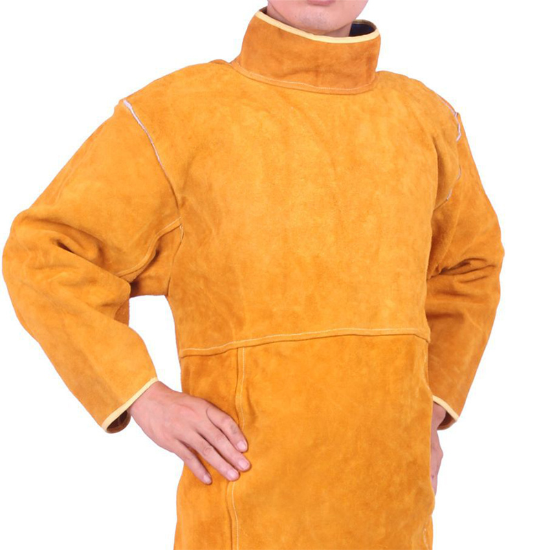 威仕盾W-1837金黃色反穿焊工服圖片1 威仕盾W-1837金黃色反穿焊工服圖片1