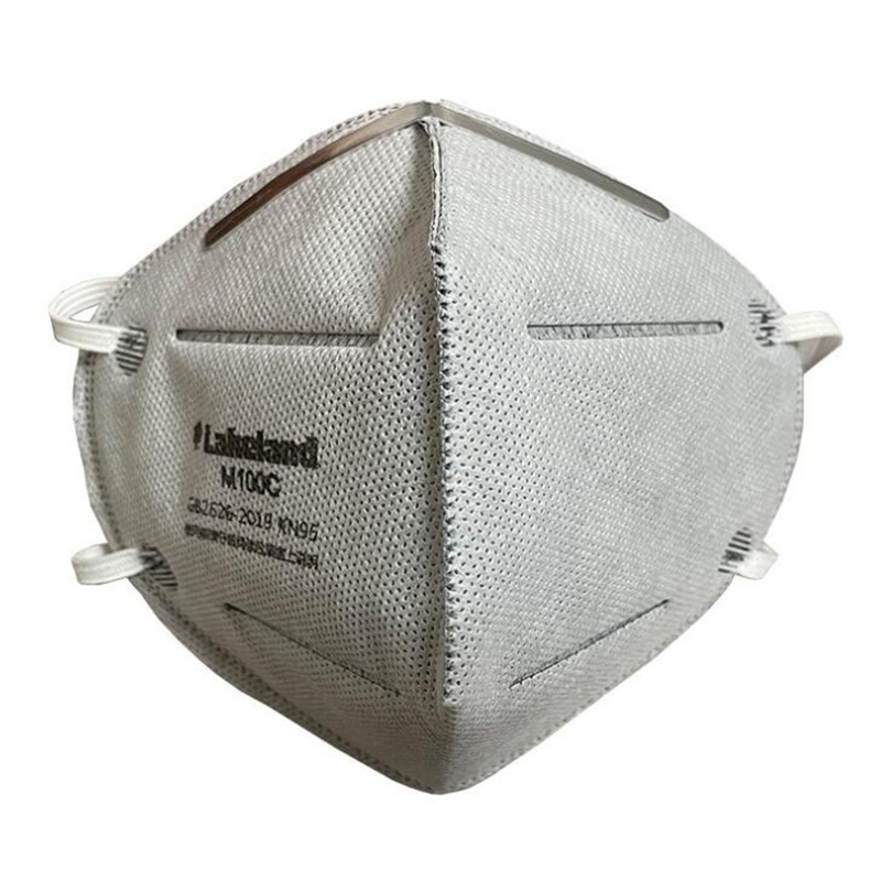 雷克蘭M100C折疊式KN95防塵口罩圖片1