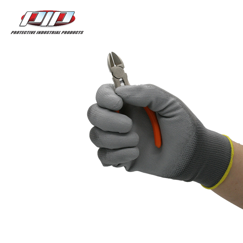PIP PMX-33-G125經(jīng)濟(jì)款灰色PU涂層勞保手套圖片4
