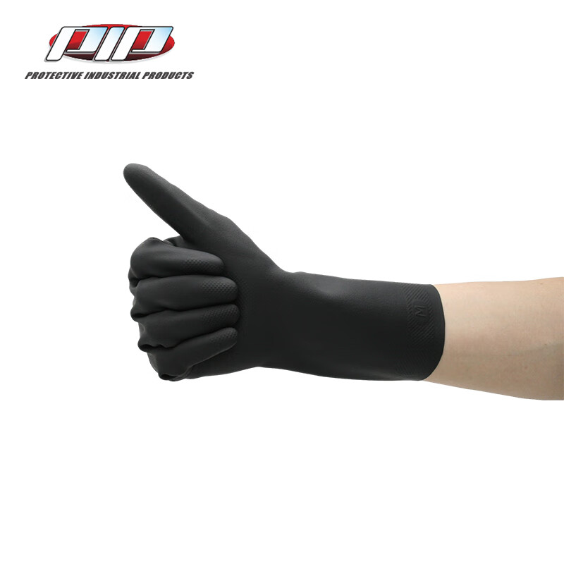 PIP 48-L400K黑色防油防水乳膠手套圖片3 PIP 48-L400K黑色防油防水乳膠手套圖片3