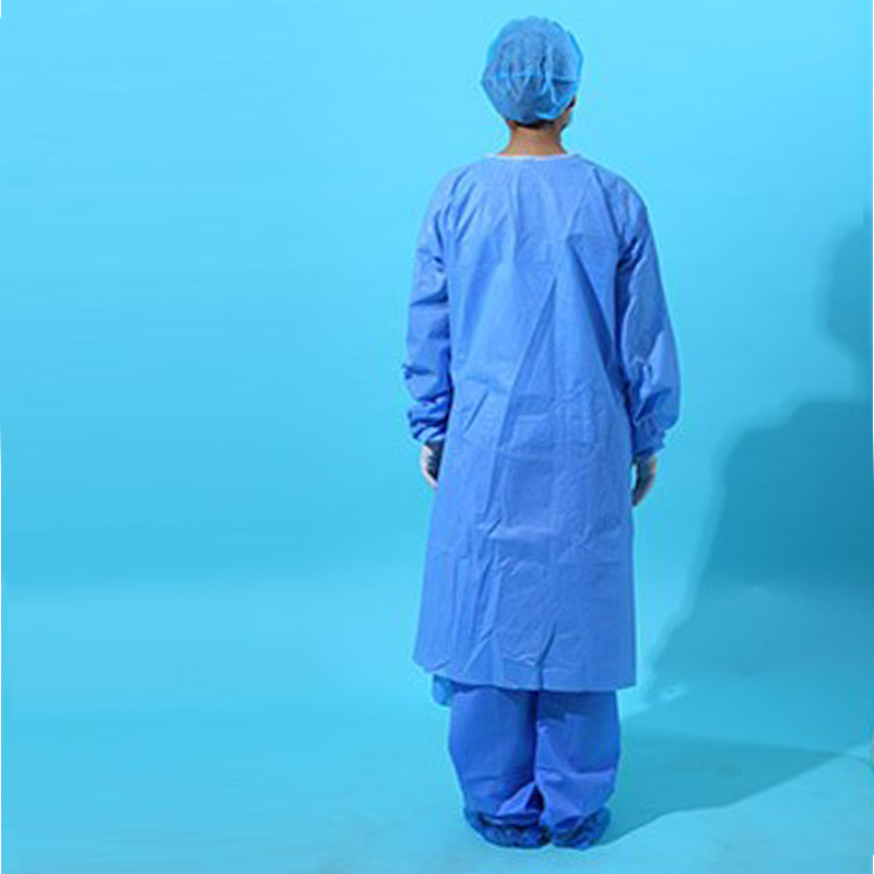 中藍LT/C30一次性無菌手術衣圖片3 中藍LT/C30一次性無菌手術衣圖片3